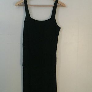 Maxi length flapper dress